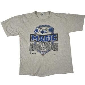 90S Orlando Magic 1995 Conference Champions Tee Single Stitch Usa Made L